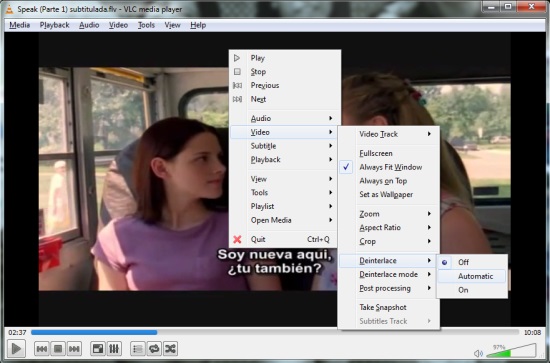 VLC Media Player - Options