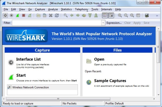 WireShark - Interface