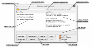 Divfix ++ User Interface