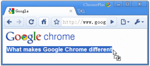 Drag and Drop text in ChromePlus