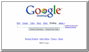 Google Desktop Search