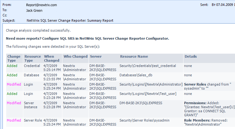 free-sql-server-audit-software-sql-server-change-reporter