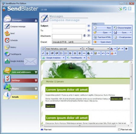 SendBlaster Free