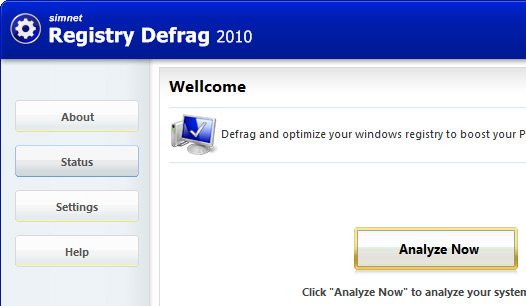 Simnet Registry Defrag