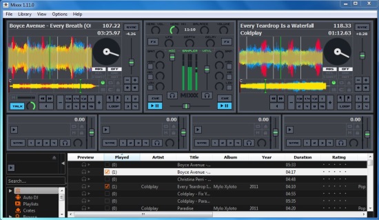 mixxx software