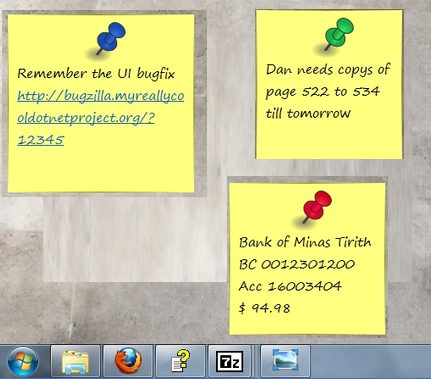 Free post it store notes desktop