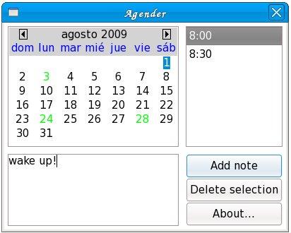 Agender: Free Cross Platform Schedule and Calendar Software