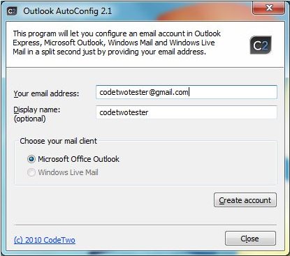 CodeTwo Outlook AutoConfig