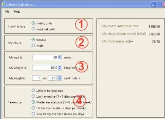 Calorie Calculator