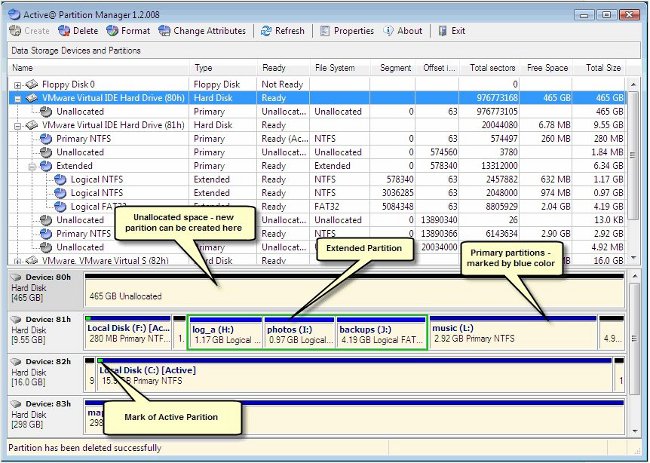 Active Partition Manager