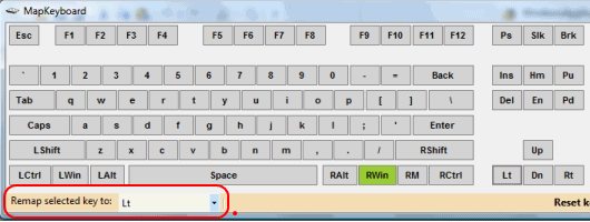 Mapkeyboard