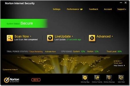 Norton Internet Security 2012