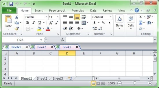 Office Tab: Open Multiple Documents in a Single Window