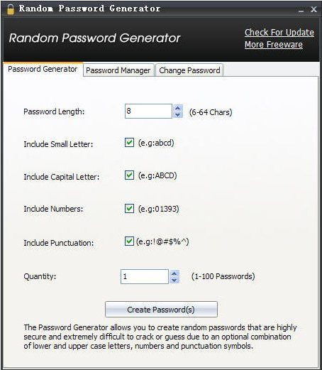 free PasswordGenerator 23.6.13 for iphone instal