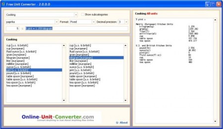 free unit converter