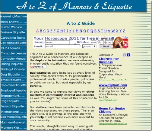 atozmanners