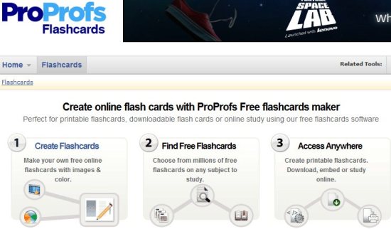 Online Printable Flashcard Maker for Free