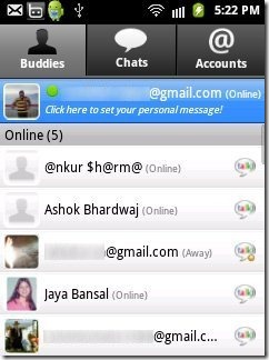 GTalk login