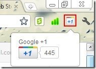 Google Plus One Extension 005