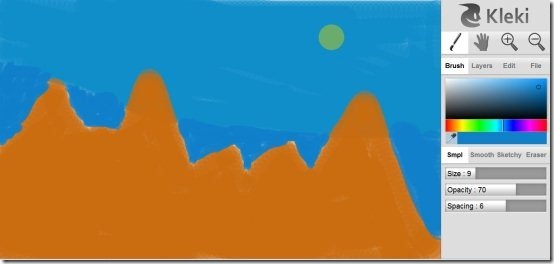 Kleki - Online Paint tool