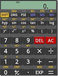 Calculator full online screen