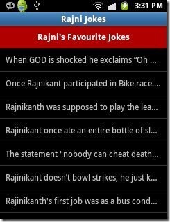 Rajni Jokes App