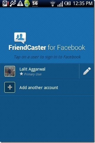 FriendCaster App