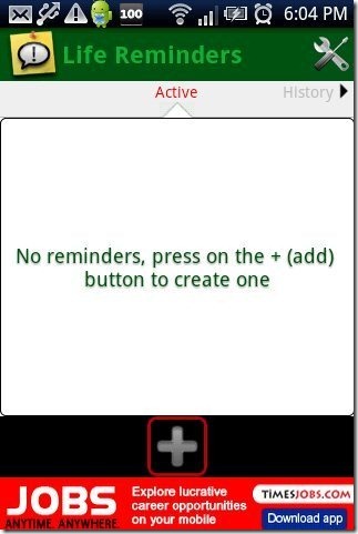 Life Reminder App