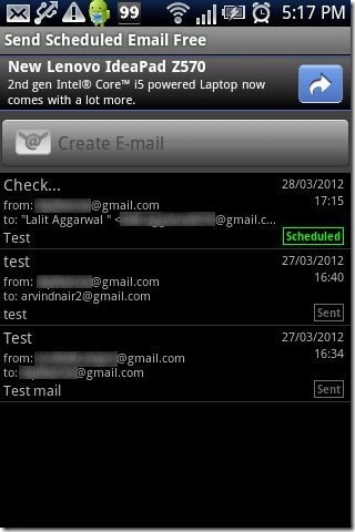 Schedule Email App Mail Scheduled
