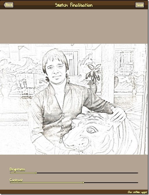 Pencil sketch effect with smartphone