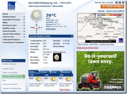 The Weather Channel Desktop