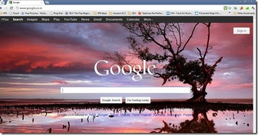 Bing Background Google