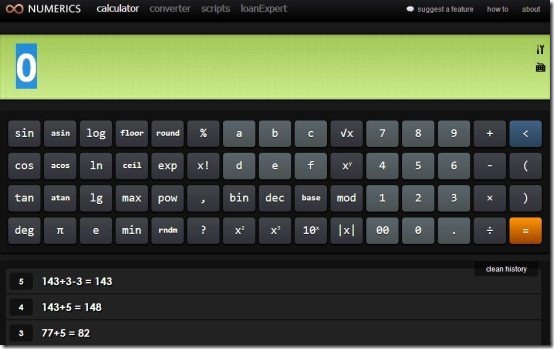 Numeric Calculators & Converter