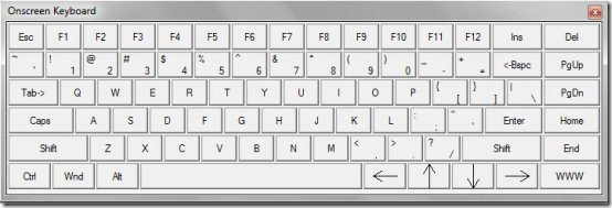 On Screen Keyboard 001