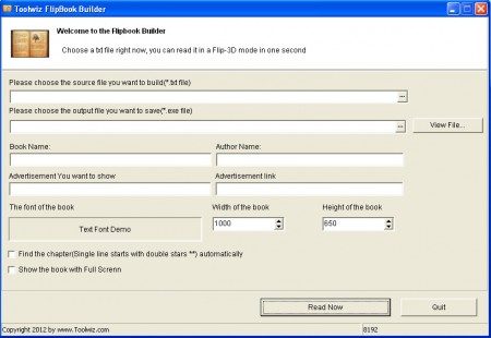 Toolwiz Flipbook book creator