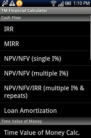 Financial Calculator App