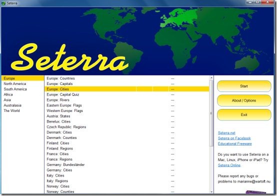 Learn Maps Using Free Map Quiz Game Seterra 7019