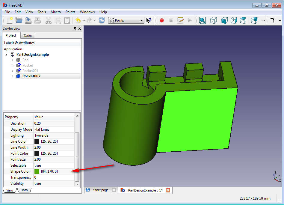 Freecad скетч по изображению