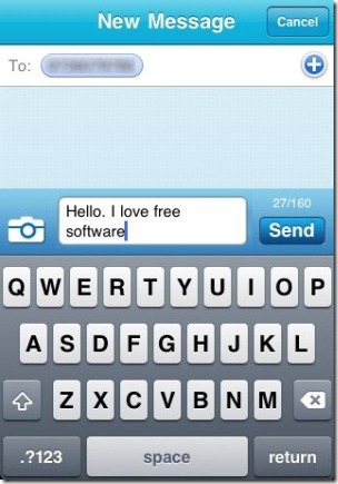 Free Text Messaging App For iPhone, iPod Touch: HeyWire