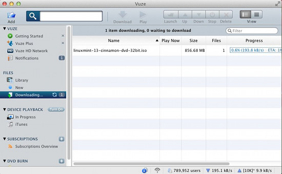 how to download torrents on mac vuze