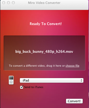 miro video converter free download mac