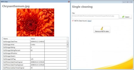 AntiPhotoSpy metadata opened