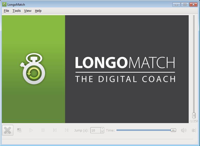 LongoMatch default widnow