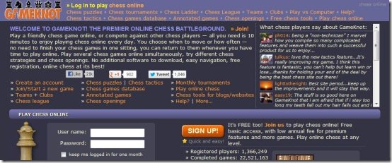 Play Chess on GAMEKNOT!!! 