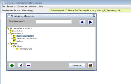 free inventory management software default window