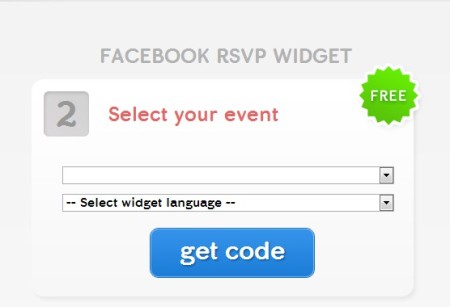 evuli rsvp widget