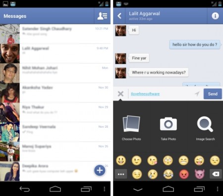 facebook messenger for android 4.0 apk
