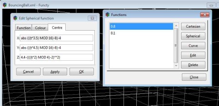 Functy mathematical functions