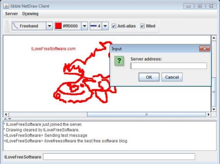 Jibble NetDraw working