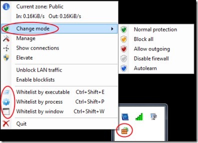 TinyWall 02 configure windows firewall